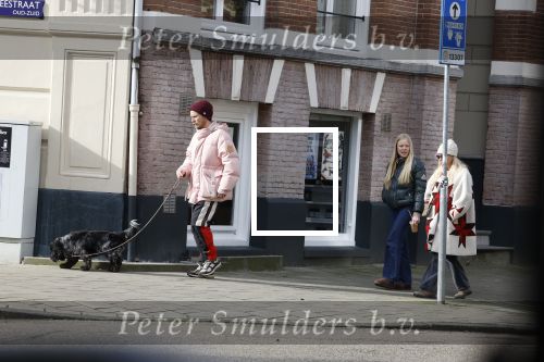 Amsterdam 11 maart 2023
Oud voetballer Poulsen van Ajax met vrouw en dochetr in Amsterdam.
