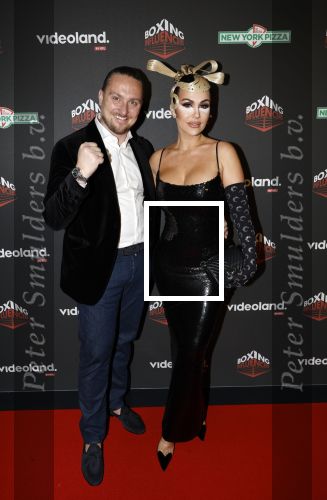 Hilversum 22 december 2024
Boxing infuencers event in studio 21 . Deborah Luijendijk met partner