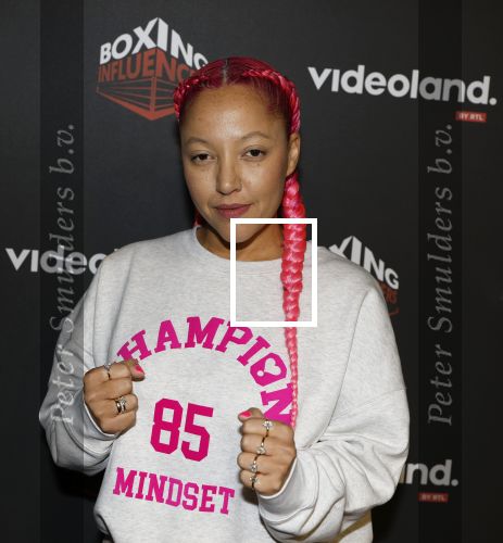 Hilversum 22 december 2024
Boxing infuencers event in studio 21 . Djamila Celina