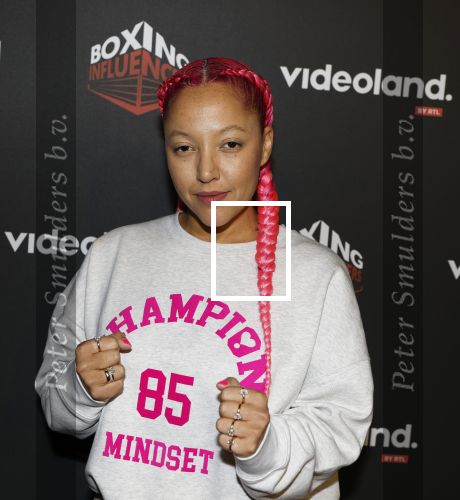 Hilversum 22 december 2024
Boxing infuencers event in studio 21 . Djamila Celina