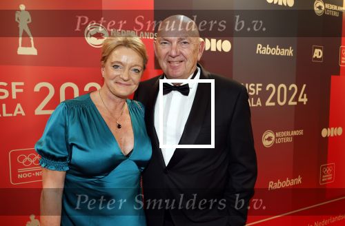 Arnhem 18 december 2024
Sportman van het jaar op Papendal. Sportgala. Ellen v Langen met partner