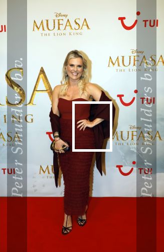 Amsterdam 17 december 2024
Premiere Mufasa (disney) in hotel l\'Europe. Eveline Stallaart kwam met Robin Pors
