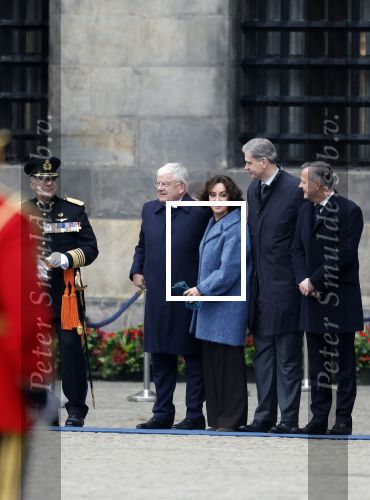 Amsterdam 10 december 2024
Staatsbezoek Portugal Koningin Maxima, president van Portugal Marcelo Rebelo de Sousaen  Koning Willem-Alexander bij paleis op de dam.  Femke Halsema Jan v Zanen Arthur v Dijk  Piet Hein Donner en Thom de Graaf