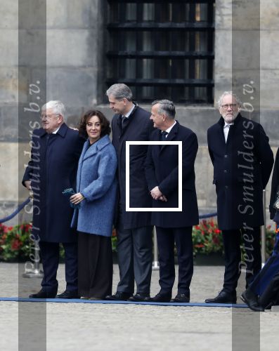 Amsterdam 10 december 2024
Staatsbezoek Portugal Koningin Maxima, president van Portugal Marcelo Rebelo de Sousaen  Koning Willem-Alexander bij paleis op de dam.  Femke Halsema Jan v Zanen Arthur v Dijk  Piet Hein Donner en Thom de Graaf