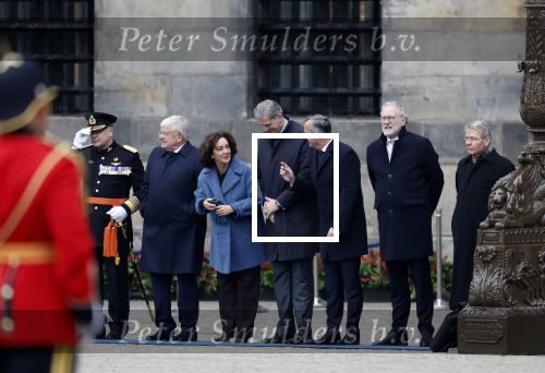 Amsterdam 10 december 2024
Staatsbezoek Portugal Koningin Maxima, president van Portugal Marcelo Rebelo de Sousaen  Koning Willem-Alexander bij paleis op de dam.  Femke Halsema Jan v Zanen Arthur v Dijk  Piet Hein Donner en Thom de Graaf