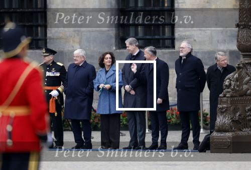 Amsterdam 10 december 2024
Staatsbezoek Portugal Koningin Maxima, president van Portugal Marcelo Rebelo de Sousaen  Koning Willem-Alexander bij paleis op de dam.  Femke Halsema Jan v Zanen Arthur v Dijk  Piet Hein Donner en Thom de Graaf