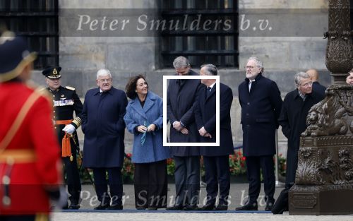 Amsterdam 10 december 2024
Staatsbezoek Portugal Koningin Maxima, president van Portugal Marcelo Rebelo de Sousaen  Koning Willem-Alexander bij paleis op de dam.  Femke Halsema Jan v Zanen Arthur v Dijk  Piet Hein Donner en Thom de Graaf
