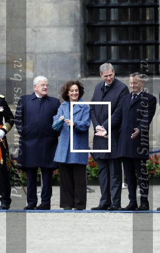Amsterdam 10 december 2024
Staatsbezoek Portugal Koningin Maxima, president van Portugal Marcelo Rebelo de Sousaen  Koning Willem-Alexander bij paleis op de dam.  Femke Halsema Jan v Zanen Arthur v Dijk  Piet Hein Donner en Thom de Graaf