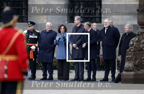 Amsterdam 10 december 2024
Staatsbezoek Portugal Koningin Maxima, president van Portugal Marcelo Rebelo de Sousaen  Koning Willem-Alexander bij paleis op de dam.  Femke Halsema Jan v Zanen Arthur v Dijk  Piet Hein Donner en Thom de Graaf