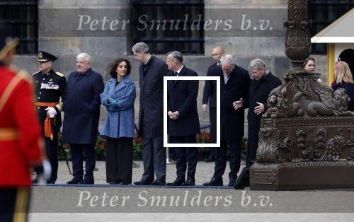 Amsterdam 10 december 2024
Staatsbezoek Portugal Koningin Maxima, president van Portugal Marcelo Rebelo de Sousaen  Koning Willem-Alexander bij paleis op de dam.  Femke Halsema Jan v Zanen Arthur v Dijk  Piet Hein Donner en Thom de Graaf