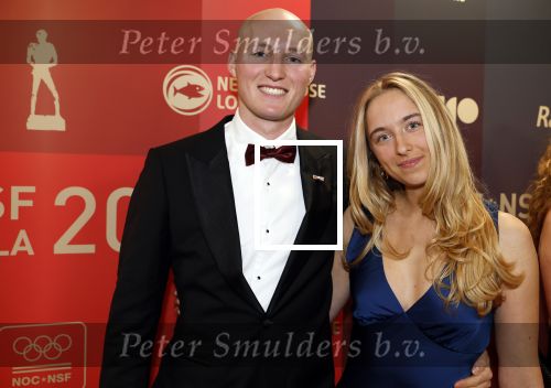 Arnhem 18 december 2024
Sportman van het jaar op Papendal. Sportgala. Finn Florijn met partner