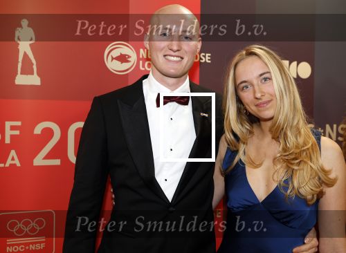 Arnhem 18 december 2024
Sportman van het jaar op Papendal. Sportgala. Finn Florijn met partner