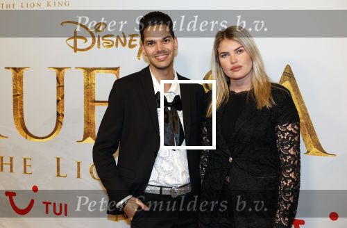 Amsterdam 17 december 2024
Premiere Mufasa (disney) in hotel l\'Europe. Glenn Eilbracht en een vriendin