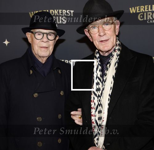Amsterdam 18 december 2024
Kerstcircus in Carre. Hans van Manen met partner
