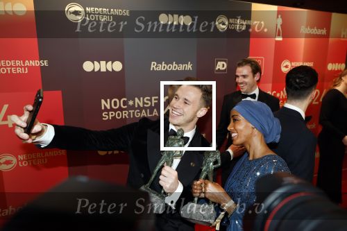 Arnhem 18 december 2024
Sportman van het jaar op Papendal. Sportgala. Harrie Lavreysen en Sifan Hassan