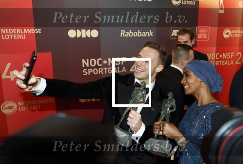 Arnhem 18 december 2024
Sportman van het jaar op Papendal. Sportgala. Harrie Lavreysen en Sifan Hassan