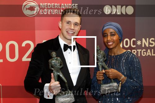 Arnhem 18 december 2024
Sportman van het jaar op Papendal. Sportgala. Harrie Lavreysen en Sifan Hassan