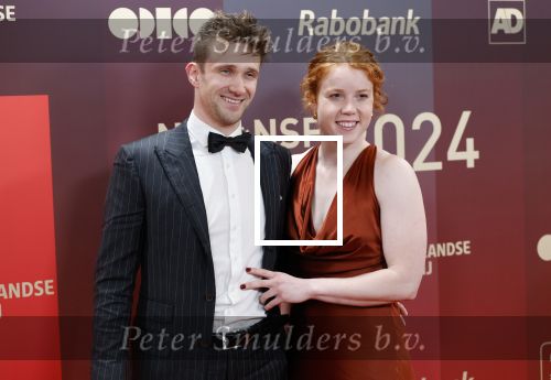 Arnhem 18 december 2024
Sportman van het jaar op Papendal. Sportgala. Hettie van der Wauw en partner