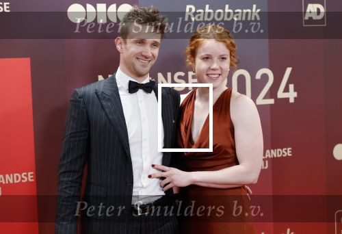 Arnhem 18 december 2024
Sportman van het jaar op Papendal. Sportgala. Hettie van der Wauw en partner