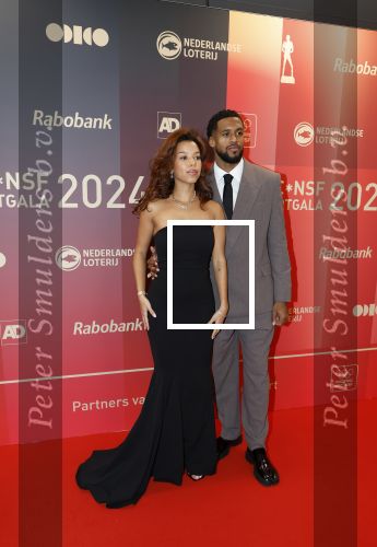 Arnhem 18 december 2024
Sportman van het jaar op Papendal. Sportgala. Isaya Klein Ikkink met partner