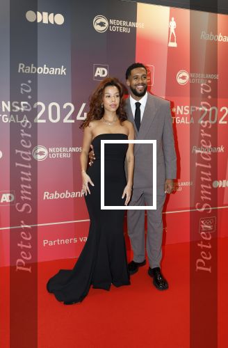 Arnhem 18 december 2024
Sportman van het jaar op Papendal. Sportgala. Isaya Klein Ikkink met partner