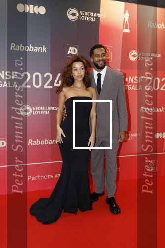 Arnhem 18 december 2024
Sportman van het jaar op Papendal. Sportgala. Isaya Klein Ikkink met partner