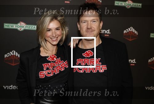 Hilversum 22 december 2024
Boxing infuencers event in studio 21 . Johnny de Mol met zijn vrouw Anouk
