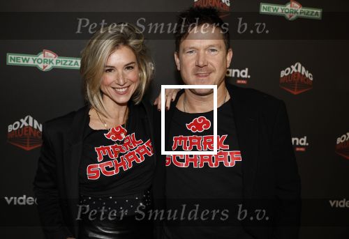 Hilversum 22 december 2024
Boxing infuencers event in studio 21 . Johnny de Mol met zijn vrouw Anouk