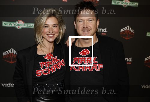 Hilversum 22 december 2024
Boxing infuencers event in studio 21 . Johnny de Mol met zijn vrouw Anouk