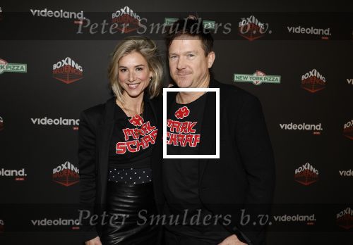 Hilversum 22 december 2024
Boxing infuencers event in studio 21 . Johnny de Mol met zijn vrouw Anouk