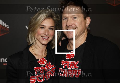 Hilversum 22 december 2024
Boxing infuencers event in studio 21 . Johnny de Mol met zijn vrouw Anouk