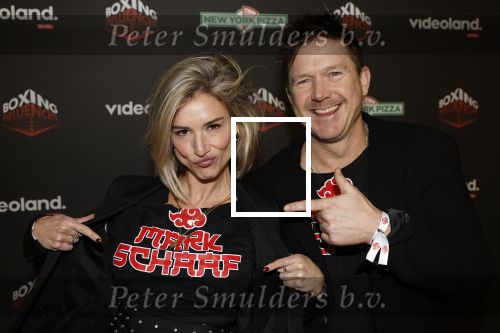 Hilversum 22 december 2024
Boxing infuencers event in studio 21 . Johnny de Mol met zijn vrouw Anouk