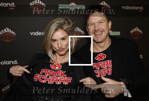Hilversum 22 december 2024
Boxing infuencers event in studio 21 . Johnny de Mol met zijn vrouw Anouk