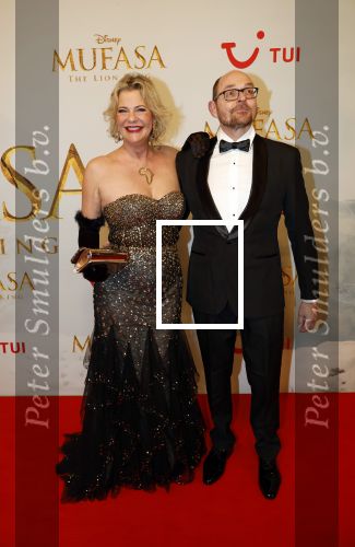 Amsterdam 17 december 2024
Premiere Mufasa (disney) in hotel l\'Europe. Justine Marcella met partner