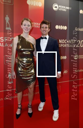 Arnhem 18 december 2024
Sportman van het jaar op Papendal. Sportgala. Karolien Florijn met partner