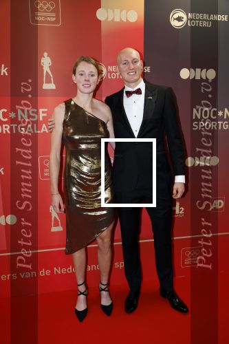 Arnhem 18 december 2024
Sportman van het jaar op Papendal. Sportgala. Karolien Florijn met broer Finn Florijn