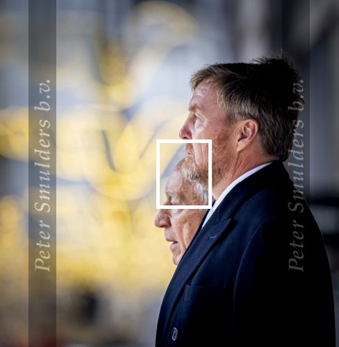 Amsterdam 10 december 2024
Staatsbezoek Portugal Koningin Maxima, president van Portugal Marcelo Rebelo de Sousaen  Koning Willem-Alexander bij paleis op de dam.