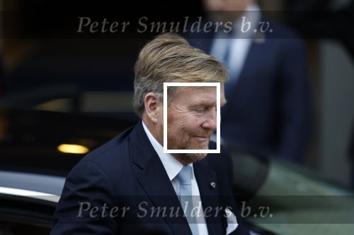 Amsterdam 10 december 2024
Staatsbezoek Portugal Koningin Maxima, president van Portugal Marcelo Rebelo de Sousaen  Koning Willem-Alexander bij paleis op de dam.
