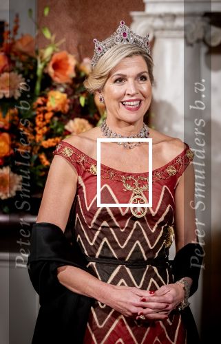 Amsterdam 10 december 2024
Staatsbezoek Portugal Koningin Maxima, president van Portugal Marcelo Rebelo de Sousaen  Koning Willem-Alexander bij paleis op de dam. Ook prinses Amalia is aanwezig bij het staatsbanket.