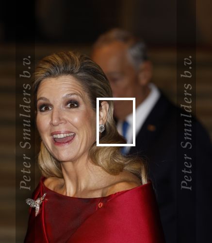 Amsterdam 11 december 2024
Koningspaar Koning Willem Alexander Koningin Maxima  bij contraprestatie Portugese staatsbezoek.