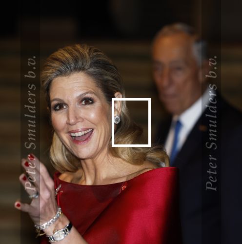 Amsterdam 11 december 2024
Koningspaar Koning Willem Alexander Koningin Maxima  bij contraprestatie Portugese staatsbezoek.