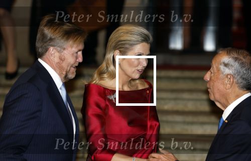 Amsterdam 11 december 2024
Koningspaar Koning Willem Alexander Koningin Maxima  bij contraprestatie Portugese staatsbezoek.