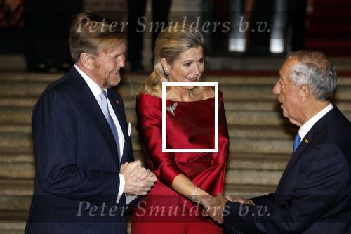 Amsterdam 11 december 2024
Koningspaar Koning Willem Alexander Koningin Maxima  bij contraprestatie Portugese staatsbezoek.