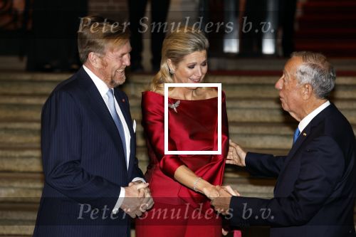 Amsterdam 11 december 2024
Koningspaar Koning Willem Alexander Koningin Maxima  bij contraprestatie Portugese staatsbezoek.
