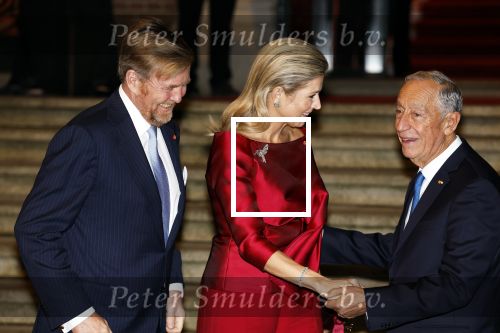 Amsterdam 11 december 2024
Koningspaar Koning Willem Alexander Koningin Maxima  bij contraprestatie Portugese staatsbezoek.