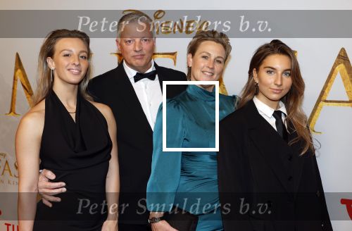 Amsterdam 17 december 2024
Premiere Mufasa (disney) in hotel l\'Europe. Kya v Rossum en Ruby v Rossum
