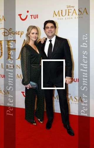 Amsterdam 17 december 2024
Premiere Mufasa (disney) in hotel l\'Europe. Liza Sips met man Ralph Mannheim