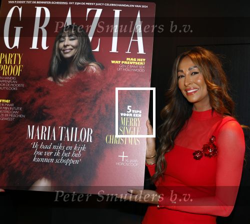 Amsterdam 11 december 2024
Presentatie cover Grazia met daarop Maria Tailor in het Andaz hotel.