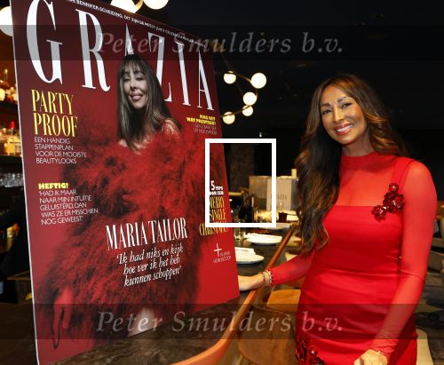 Amsterdam 11 december 2024
Presentatie cover Grazia met daarop Maria Tailor in het Andaz hotel.