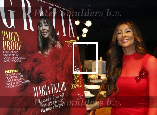 Amsterdam 11 december 2024
Presentatie cover Grazia met daarop Maria Tailor in het Andaz hotel.
